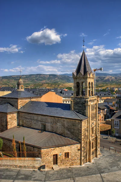 Igreja de San Andres em Ponferrada — Fotografia de Stock