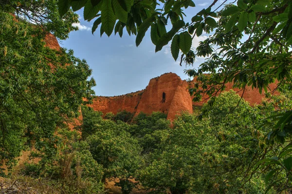 Las Medulas antiche miniere romane — Foto Stock