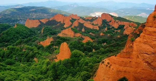 Las Medulas стародавніх римських міни — стокове фото