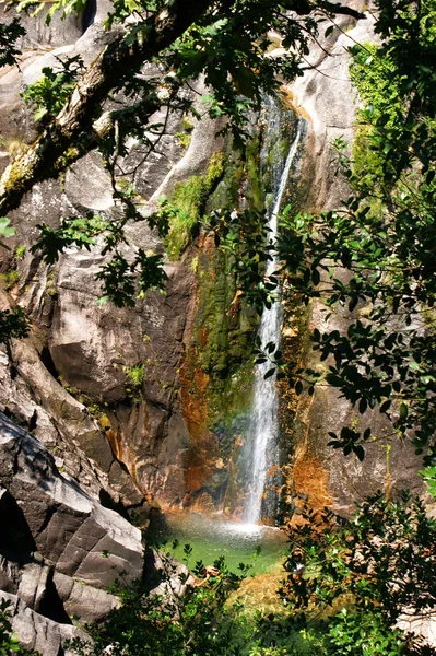 Cascata göra Arado i nationalparken av Peneda Geres — Stockfoto