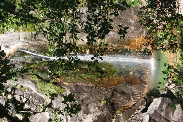 Cascata dělat Arado v národní Park Peneda Geres — Stock fotografie