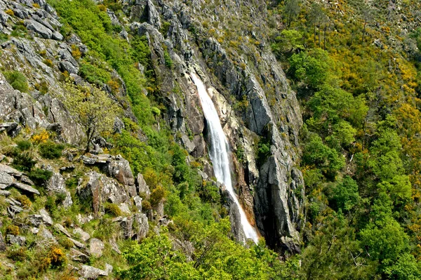 Cachoeira Misarela Arouca Portugal — Fotografia de Stock