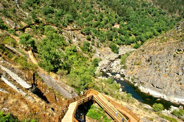 Paiva Gångvägar Arouca Portugal — Stockfoto