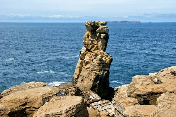 Cape Carvoeiro Peniche โปรต เกส — ภาพถ่ายสต็อก