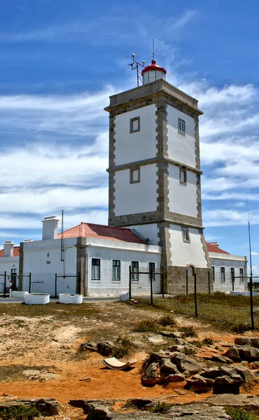 Cape Carvoeiro Lighthouse Peniche — Zdjęcie stockowe
