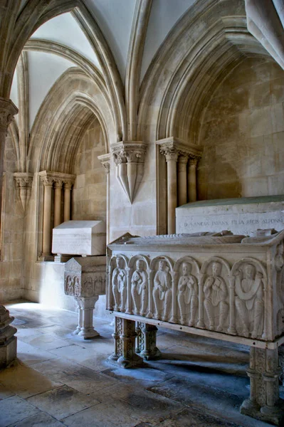 Royal Pantheon Alcobaca Monastery Portugal — Stock Photo, Image