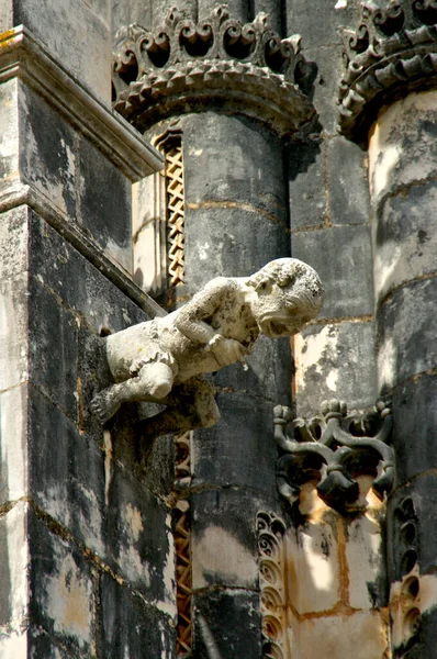 Королівський Пантеон Монастиря Алкобака Португалії — стокове фото