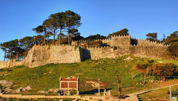 Готель Eurostars Patios de monte de boi в місті baiona — стокове фото