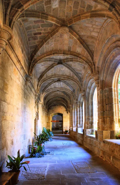 Cloister of San Benito convent — Stock Photo, Image