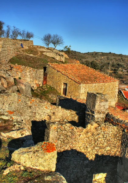 Aldeia histórica de Castelo Bom — Fotografia de Stock