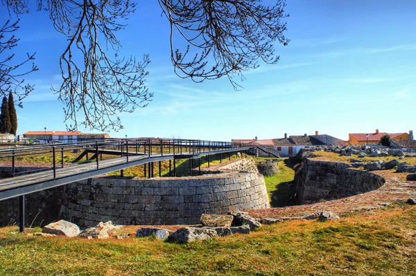 Almeida historical village and fortified walls — Stock Photo, Image