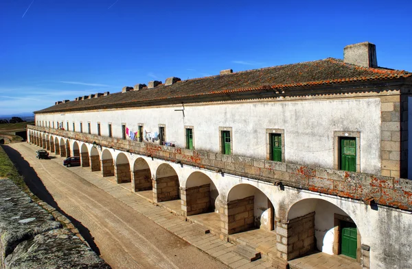 Antigo quartel militar na aldeia histórica de Almeida — Fotografia de Stock