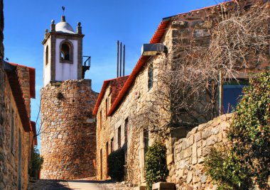 Castelo Rodrigo historical village clipart
