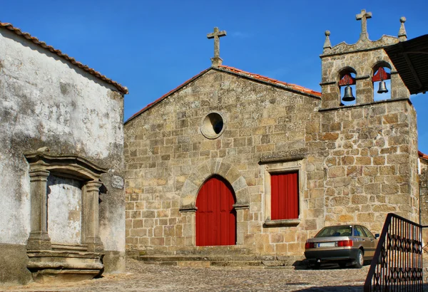 Die Kirche Santa Maria do Castelo in Pinhel — Stockfoto