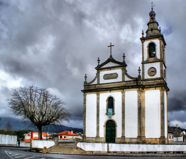 Церква Санта-Марти de Portuzelo — стокове фото