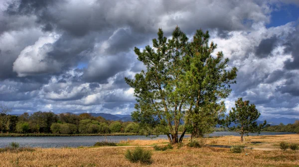 Landscape near Lima river — Stock Photo, Image