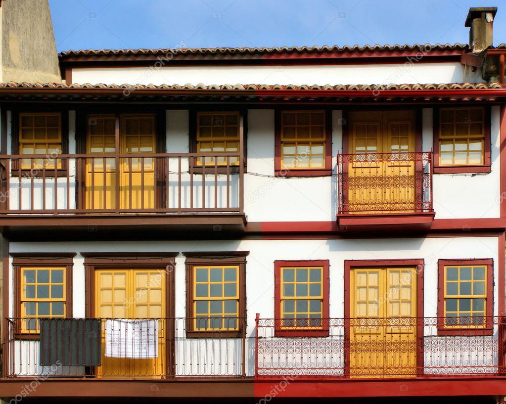 Medieval houses in the Historical Center of Guimaraes