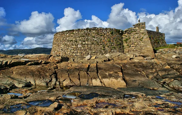 Fortaleza de Cao (Gelfa) em Vila Praia de Ancora — Fotografia de Stock