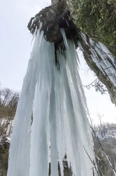 Icefall in Valganna, Varese — Stockfoto