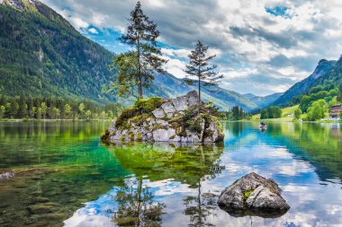Lake Hintersee, Bavyera, Almanya