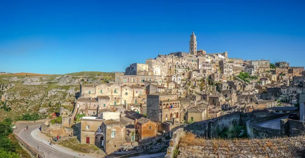 Starobylé městečko Matera, Basilicata, Itálie — Stock fotografie