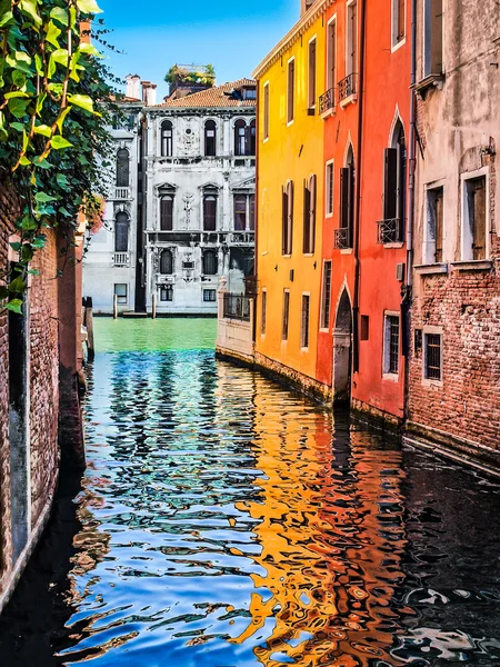 Romantic scene in Venice, Italy — Stock Photo, Image