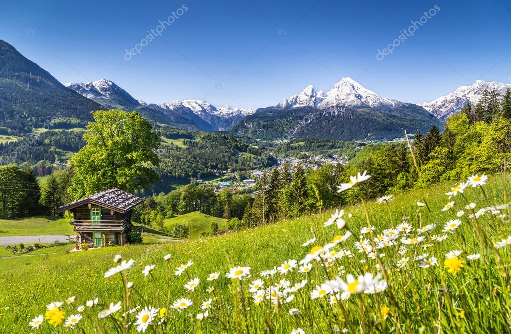 Berchtesgadener Alpen National Park, Bavaria, Germany скачать