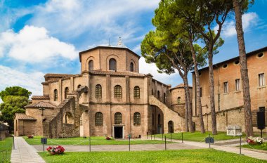 Famous Basilica di San Vitale in Ravenna, Italy clipart
