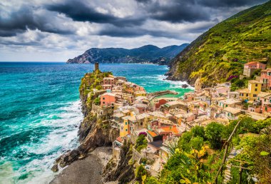 Vernazza, Cinque Terre, Liguria, İtalya