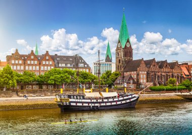 Bremen şehir tarihi Weser Nehri, Almanya ile