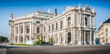 Tarihi Burgtheater (Imperial Court Theatre'da) Viyana, Avusturya