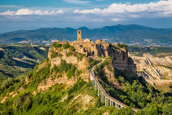 Civita di Bagnoregio, Lazio, Italië — Stockfoto