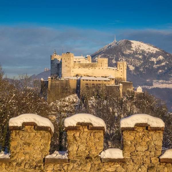 Hohensalzburg erőd, Salzburg, Salzburg, Ausztria — Stock Fotó