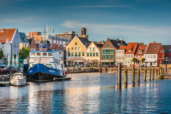 Stadt Husum, Nordfriesland, Schleswig-Holstein, Deutschland — Stockfoto