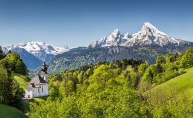 Nationalpark Berchtesgadener Land, Bavyera, Almanya