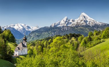 Nationalpark Berchtesgadener Land, Bavaria, Germany clipart