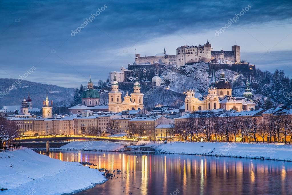 Австрия Зимой Фото