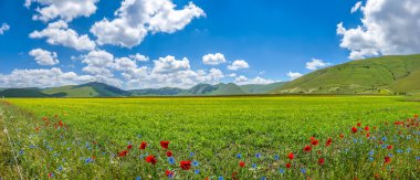 Piyano Grande Dağı Platosu, Umbria, İtalya