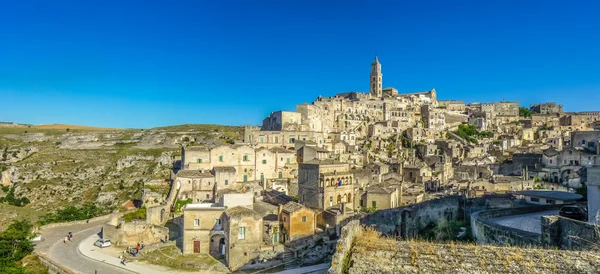 Oude stad van Matera, Basilicata, Italië — Stockfoto