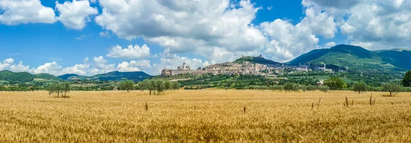 Starożytne miasto z Asyżu, Umbria, Włochy — Zdjęcie stockowe