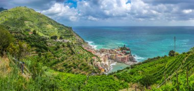 Vernazza kasaba, Cinque Terre, İtalya
