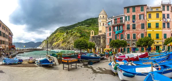 Vernazza, Cinque Terre, Liguria, Ιταλία — Φωτογραφία Αρχείου