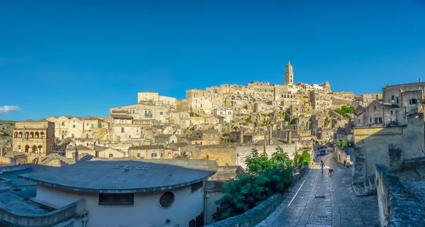 Antika staden Matera, Basilicata, Italien — Stockfoto