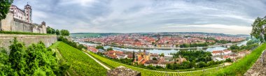 Historic city of Wurzburg, Franconia, Bavaria, Germany clipart