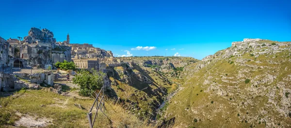 Antika staden Matera, Basilicata, Italien — Stockfoto