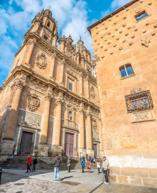 Casa de las conchas Salamanca, castilla y leon, İspanya
