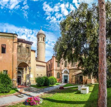 Ünlü Basilica di San Vitale Ravenna, İtalya