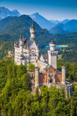 Neuschwanstein Fairytale Castle near Fussen, Bavaria, Germany