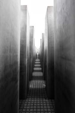 Jewish Holocaust Memorial in Berlin, Germany clipart