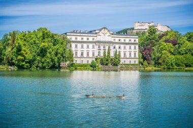 Schloss Leopoldskron Hohensalzburg Kalesi Salzburg, Avusturya ile